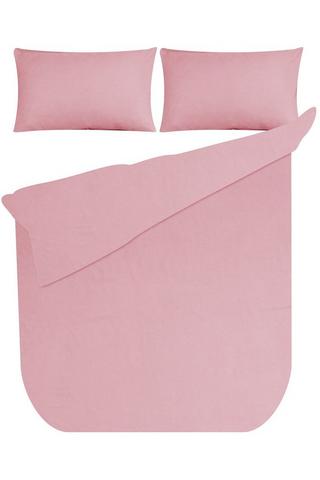 PLAIN POLYCOTTON DUVET COVER