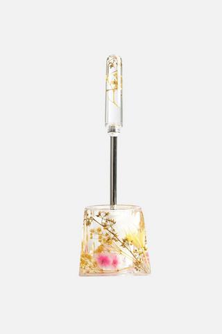 LEILA ACRYLIC TOILETBRUSH SET