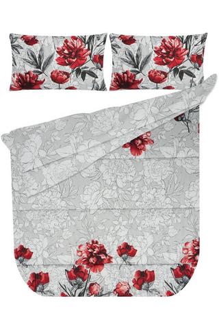 CLASSIC FLORAL POLYESTER COMFORTER