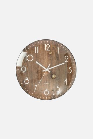 33CM CONVEX WALL CLOCK