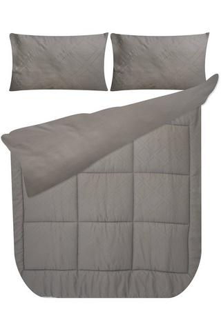 WAFFLE POLYESTER COMFORTER