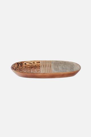 3 TEXTURE DECORATIVE PLATTER