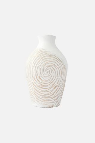 SWIRL DECORATIVE VASE