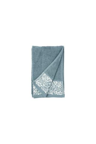 SCROLL BOARDER GUEST TOWEL