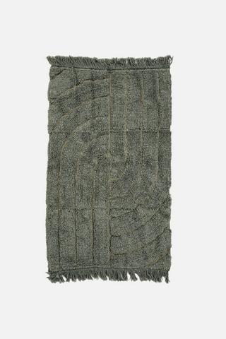 WAVES FRINGE RUG 50X80CM