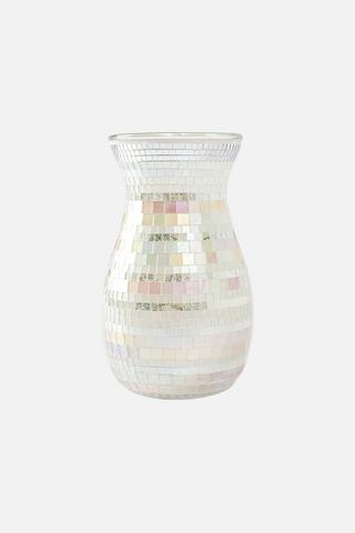 RAINBOW MOSAIC DECORATIVE VASE