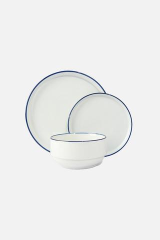 12 PIECE COASTAL STACK DINNER SET