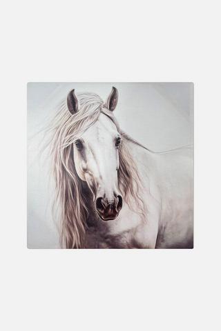 BIANCA HORSE WALL ART 60X60CM