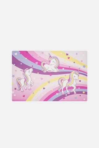 KIDS RAINBOW UNICORN WALL ART