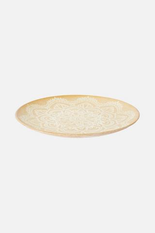 STONE BRUSH DECORATIVE PLATTER