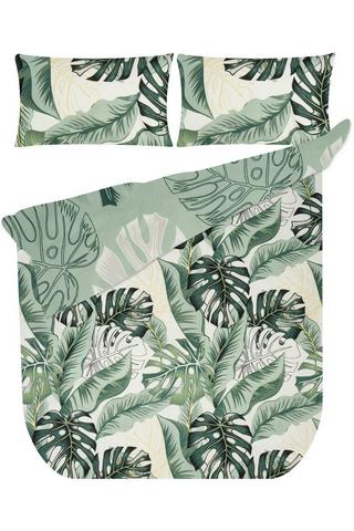 6 PIECE BALI LEAF GENTLE TOUCH DUVET COVER SET