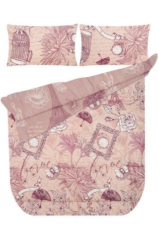 6 PIECE PARIS POLYESTER COMFORTER