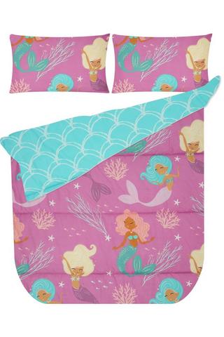 KIDS MERMAID POLYESTER COMFORTER