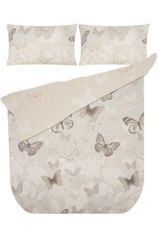6 PIECE BUTTERFLY GENTLE TOUCH DUVET COVER SET
