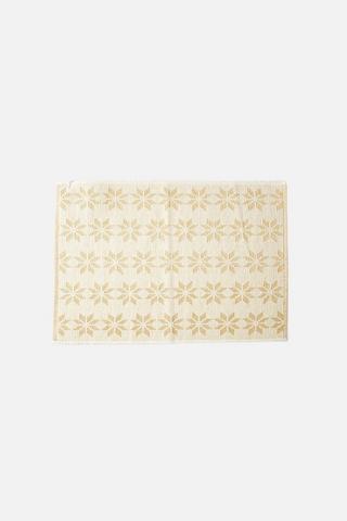 LUREX SNOWFLAKE PLACEMAT