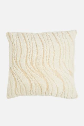 FAUX FUR WAVE SCATTER 50X50CM