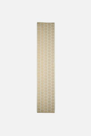LUREX RIBBED SNOWFLAKE TABLE RUNNER
