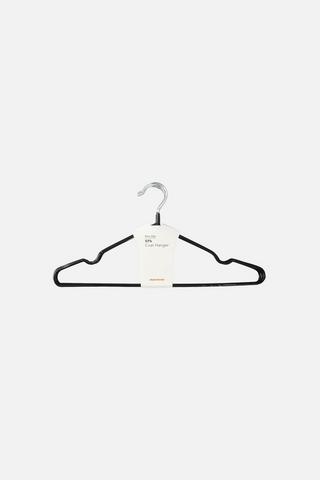 5 PACK RUBBERISED HANGERS