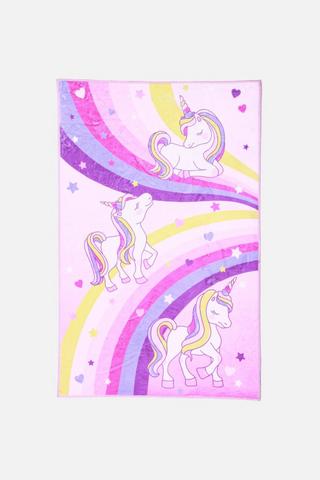 KIDS UNICORN RAINBOW RUG
