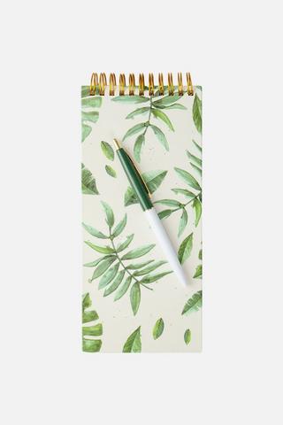 FOLIAGE NOTEBOOK AND PEN