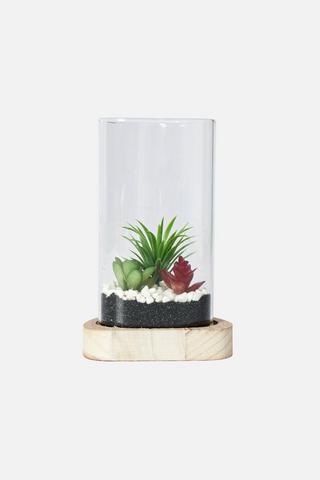 OREO TRIO POTTED FAUX SUCCULANT