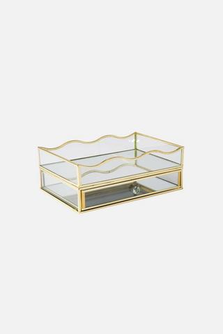 SCALLOP MIRROR JEWELLERY BOX