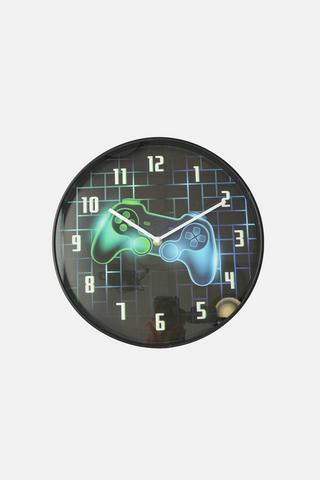 KIDS GAMING CONSOLE WALL CLOCK