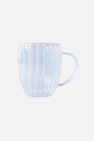 SCALLOP DOUBLE WALL MUG