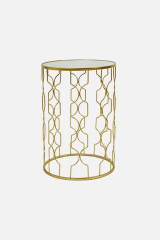 VENICE MIRROR SIDE TABLE