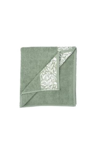SCROLL BOARDER BATH TOWEL