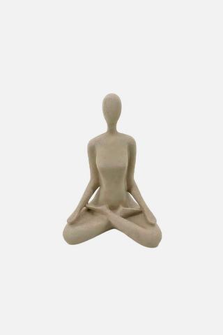 SPECKLE YOGA LADY DECORATIVE ORNAMENT