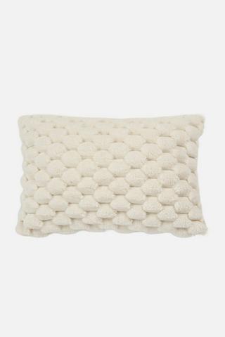 BOBBLE FAUX FUR BEDROOM SCATTER 40X60CM