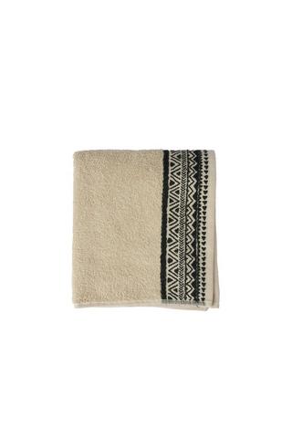 RUSTIC BOARDER HAND TOWEL