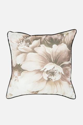 NATURAL FLOWER PRINTED SCATTER 50X50CM