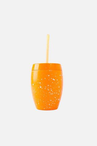 COLOURFUL ORANGE SIPPING CUP