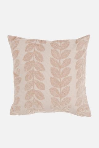 CHENILLE LEAF SCATTER 45X45CM