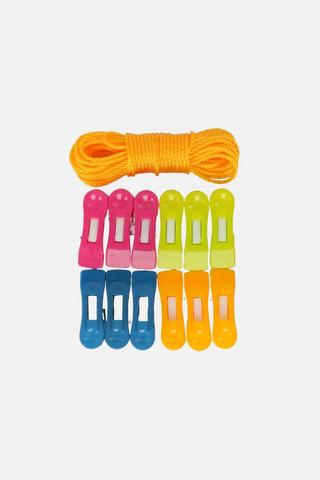 PEG AND WASHING LINE SET