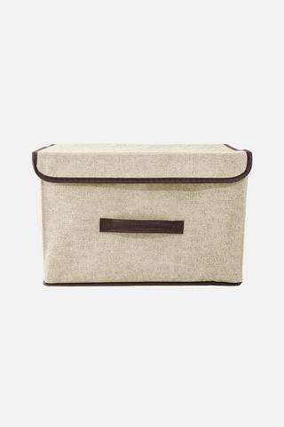 STORAGE CUBE WITH LID