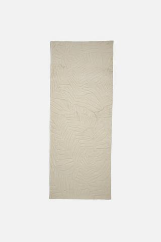 CARVED LEAF RUG RUNNER 70X180CM