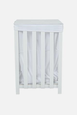POPPY SLAT LAUNDRY BASKET