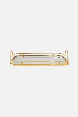 DECORATIVE MIRROR PLATTER
