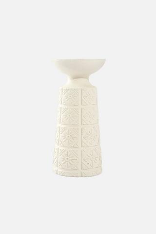 TEXTURED CANDLE HOLDER
