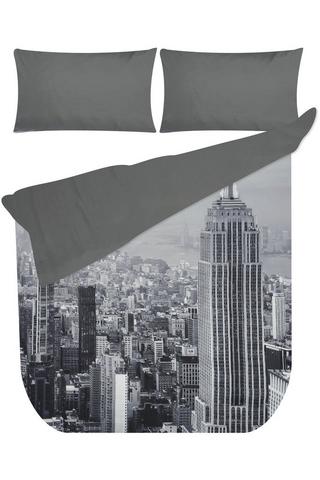 PHOTOGRAPHIC NYC POLYESTER DUVET COVER