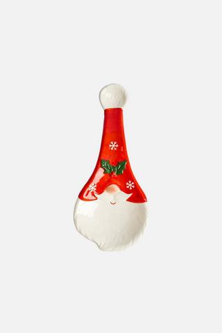 CHRISTMAS SANTA SPOON REST