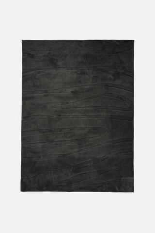 CARVED SHERPA RUG 120X160CM