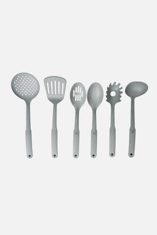 6 PIECE HANGING NYLON UTENSILS SET