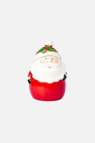 CHRISTMAS SANTA COOKIE JAR