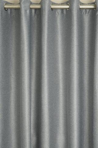 XW MARL BLOCKOUT EYELET CURTAIN 200X225CM