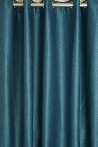 XW MARL BLOCKOUT EYELET CURTAIN 200X225CM