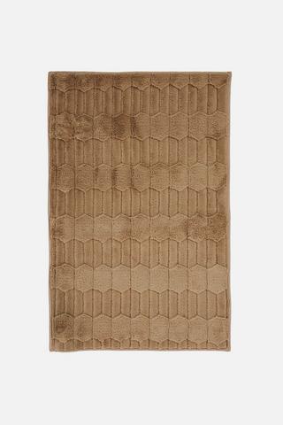 SINGLE EMBOSSED AIRMESH BATHMAT